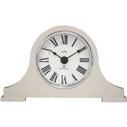 Acctim Foxton Mantel Light Grey Table Clock