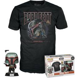 Star Wars Funko Pop! & Tee: The Mandalorian Boba Fett T-Shirt