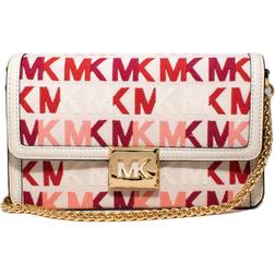 Michael Kors Women's Handbag 35S2G8ML6J-LT-CRM-MULTI Beige (25 x 15 x 7 cm)