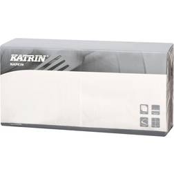 Katrin Servietter Fasana 1/4 fold 3-lags hvid 40cm 4x250stk