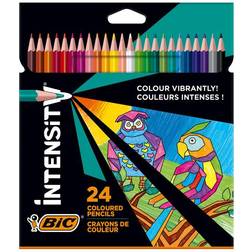 Bic Intensity Colouring Pencils, Wallet of 24