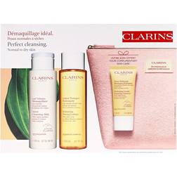 Clarins Cleansing Trio For Normal To Dry Skin