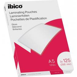 GBC Lamineringslomme Ibico A5 125mic. 100stk, 627315
