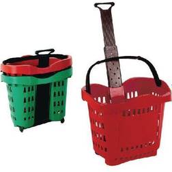 VFM Giant Shopping Basket/Trolley Red SBY20753