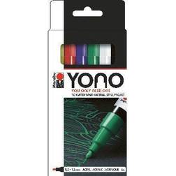 Marabu "YONO Marker set 6pcs 0,50-1,35mm"