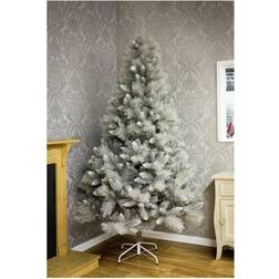 Premier Decorations Tipped Fir Artificial Silver Christmas Tree 182.9cm
