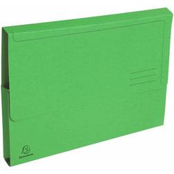 Exacompta Forever Document Wallets A4 2 Packs of 50 290gsm, Green