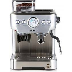 Domo DO725K Espresso machine with sump filter