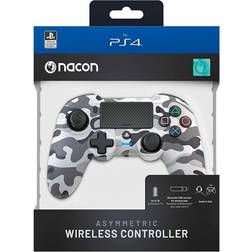 Nacon Dualshock 4 V2 Controller for Play Station 4 ASYMMETRIC Grey