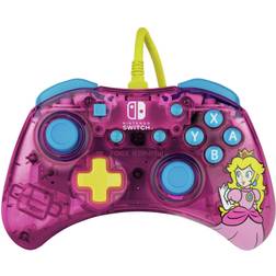 PDP Rock Candy Switch Wired Controller Princess Peach