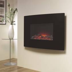 Suncrest Radius Electric Wall Mounted Fire