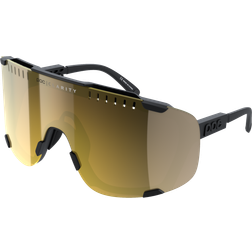 POC Devour Sunglasses Road Lense 2022 Black-Gold, Black-Gold