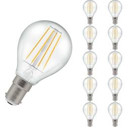 Crompton LED Round Filament Dimmable Clear 5W 2700K SBC-B15d