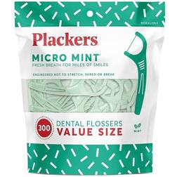 Plackers Micro Mint Flossers 300-pack