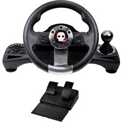 Konix Pro Steering Wheel - Black