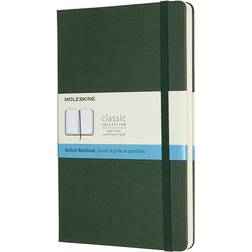 Moleskine Large Dotted Hardcover Notebook: Myrtle Green
