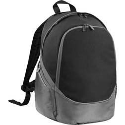 Quadra Pro Team Backpack Rucksack Bag (17 Litres) (One Size) (Black/ Grey)