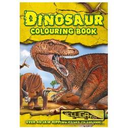 Dinosaur A4 Colouring Book 48 Different Pages To Colour Kids Activity T-Rex