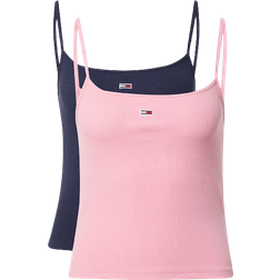 Tommy Jeans Logo Cami Top 2-pack
