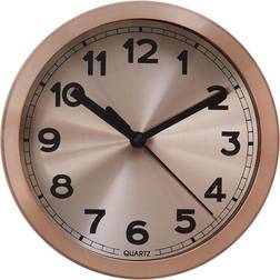 Premier Housewares Elko Wall with Copper Black Finish Wall Clock