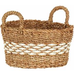 Premier Housewares Round Seagrass Basket