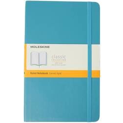Moleskine Classic Soft Cover Notebooks Reef Blue 5 in. x 8 1 4 in. 240 pages, lined