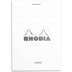Rhodia Top-Stapled Notepad Ice, Ruled, 3-3/8" x 4-3/4"