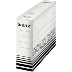 Leitz Box file 6127-00-01 80 mm x 257 mm x 330 mm Cardboard White, Black 10 pc(s)