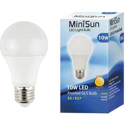 MiniSun 10W ES/E27 GLS Bulb In Warm White