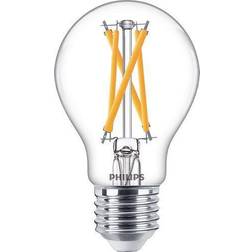 Philips Led Classic 60W A60 Light Bulb E27 Warm Glow Dimmable