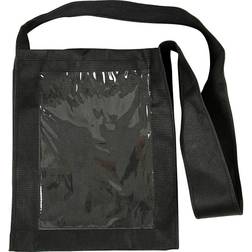 Creativ Company Bag with Plastic Front, size 40x34x8 cm, black, 1 pc