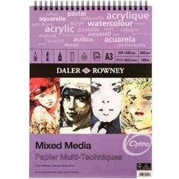 Daler-Rowney Mixed Media Spiral Pad A3