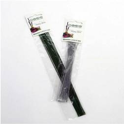 Oasis Floral Hobby Wire Green 25cm