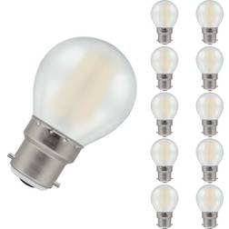 Crompton LED Round Filament Dimmable Pearl 5W 2700K BC-B22d