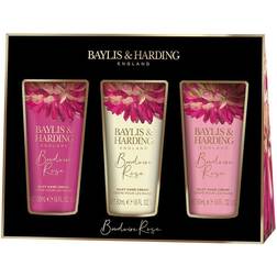 Baylis & Harding Boudoire Rose 3 Hand Cream Set