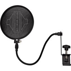 Sontronics ST-POP adjustable pop filter with boom clamp