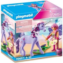 Playmobil Unicorn with Fairy Decoration 70657