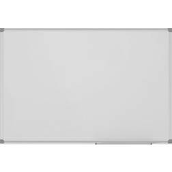 Maul standard whiteboard, white, plastic coated, WxH 1200 x 900 mm