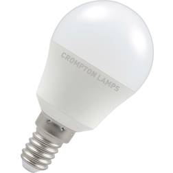Crompton LED Thermal Plastic Round 5W 4000K Dimmable SES-E14