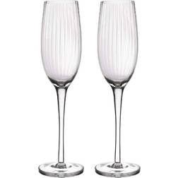 BarCraft Ridged Champagne Glass 20cl 2pcs