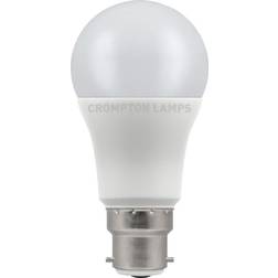 Crompton LED GLS Thermal Plastic 11W Dimmable 2700K BC-B22d