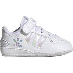 adidas Infant Forum Low Shoe - Cloud White/Supplier Color/Dash Grey