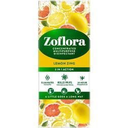 Zoflora Concentrated Antibacterial Disinfectant Lemon Zing 500ml