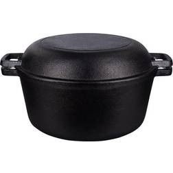 Tramontina Pre-Seasoned 2-in-1 with lid 4.75 L 26 cm