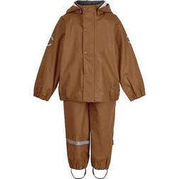 Mikk-Line Rainwear Jacket And Pants - Rubber (33144)