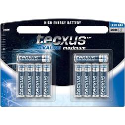 Tecxus LR03/AAA Alkaline Maximum Compatible 10-pack