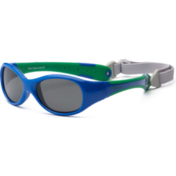 Real Shades Explorer Sunglasses Royal/Green 2 years