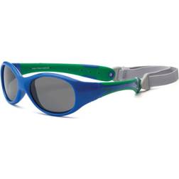 Real Shades Explorer Sunglasses Royal/Green 0-2 Years