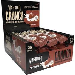 Warrior Crunch Protein Bar Milk Chocolate Coconut 64g 12 pcs