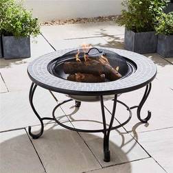 Trueshopping 4 in 1 Fire Pit, BBQ Grill, Ice